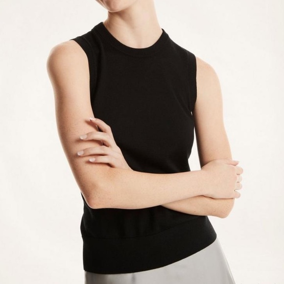 Black Sleeveless Sweater Vest | Poshmark